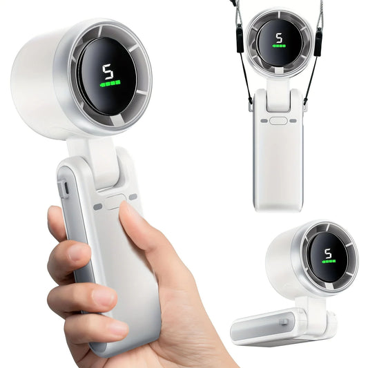 Handheld Turbo Fan – Portable High-Speed Mini Cooling Fan
