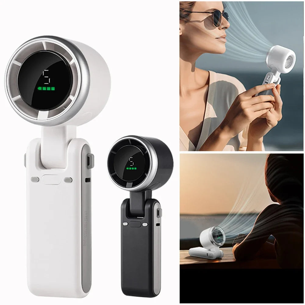 Handheld Turbo Fan – Portable High-Speed Mini Cooling Fan