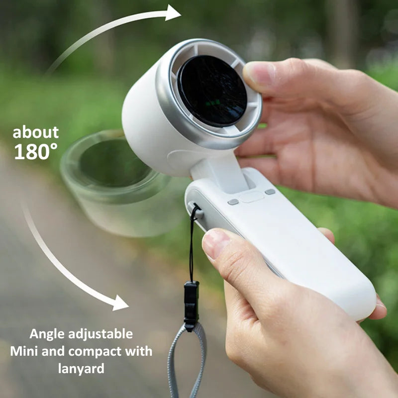 Handheld Turbo Fan – Portable High-Speed Mini Cooling Fan