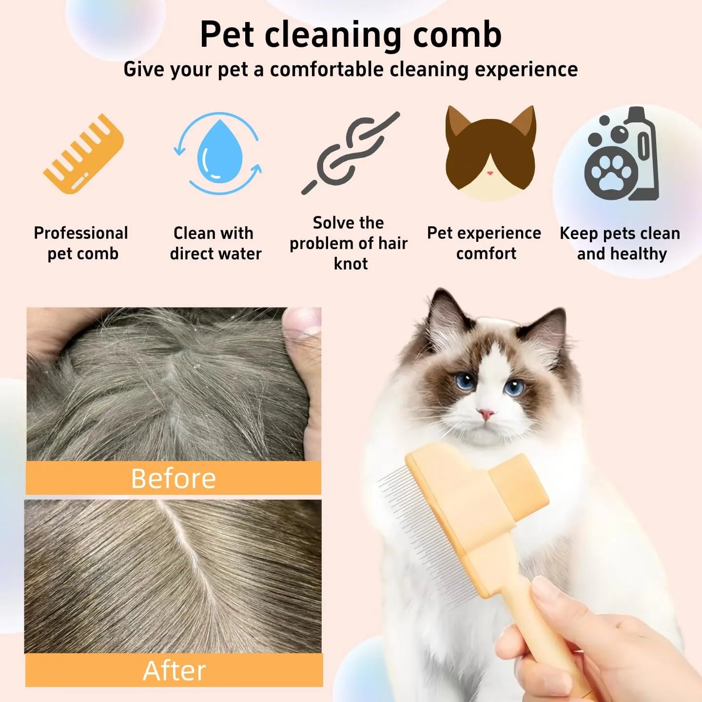 Pet Cleaning Comb